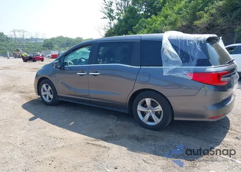 2019 Honda Odyssey Ex from USA, damaged, VIN 5FNRL6H55KB101444